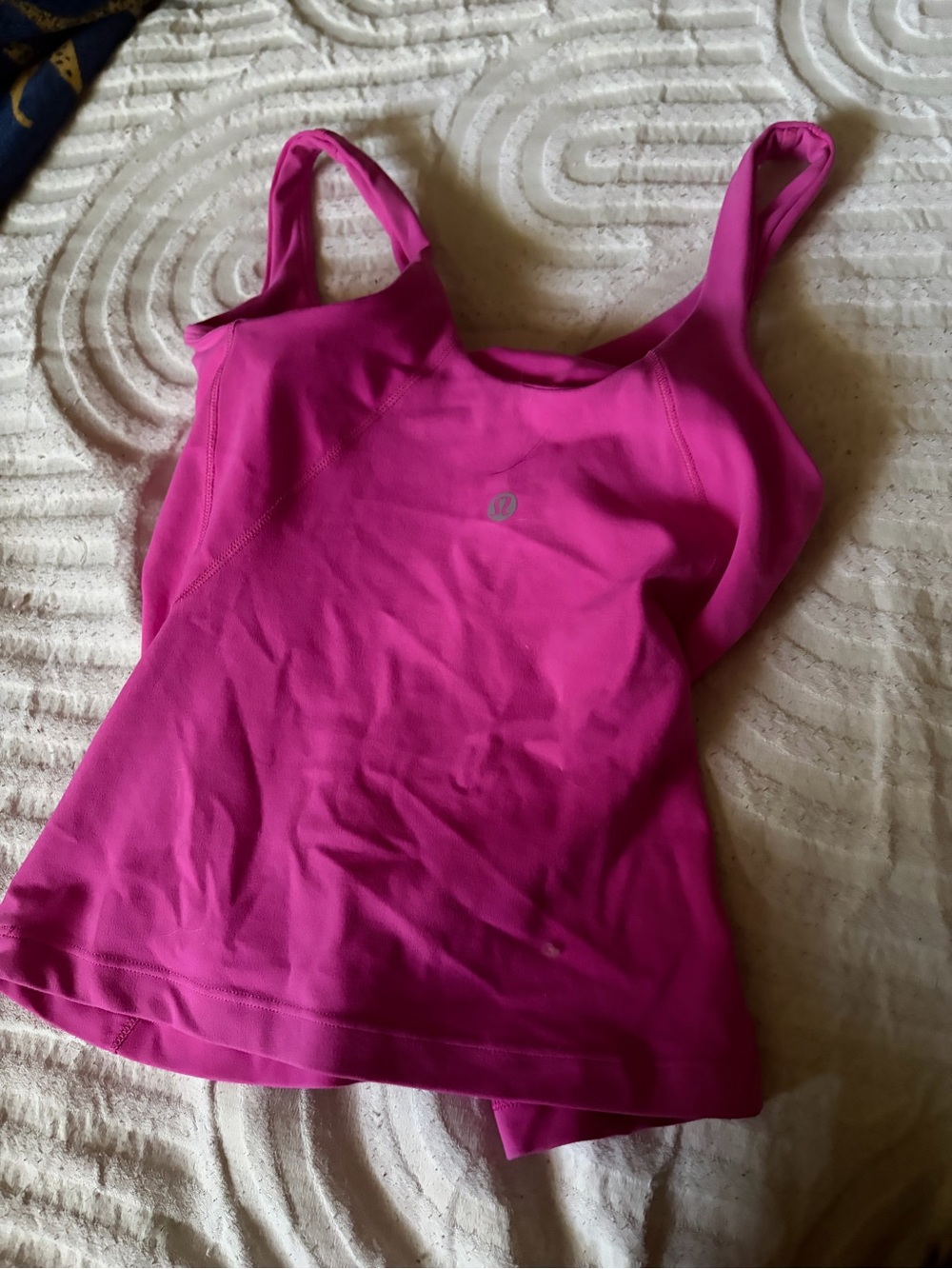 lululemon athletica Vibrant Fuchsia Performance Tank